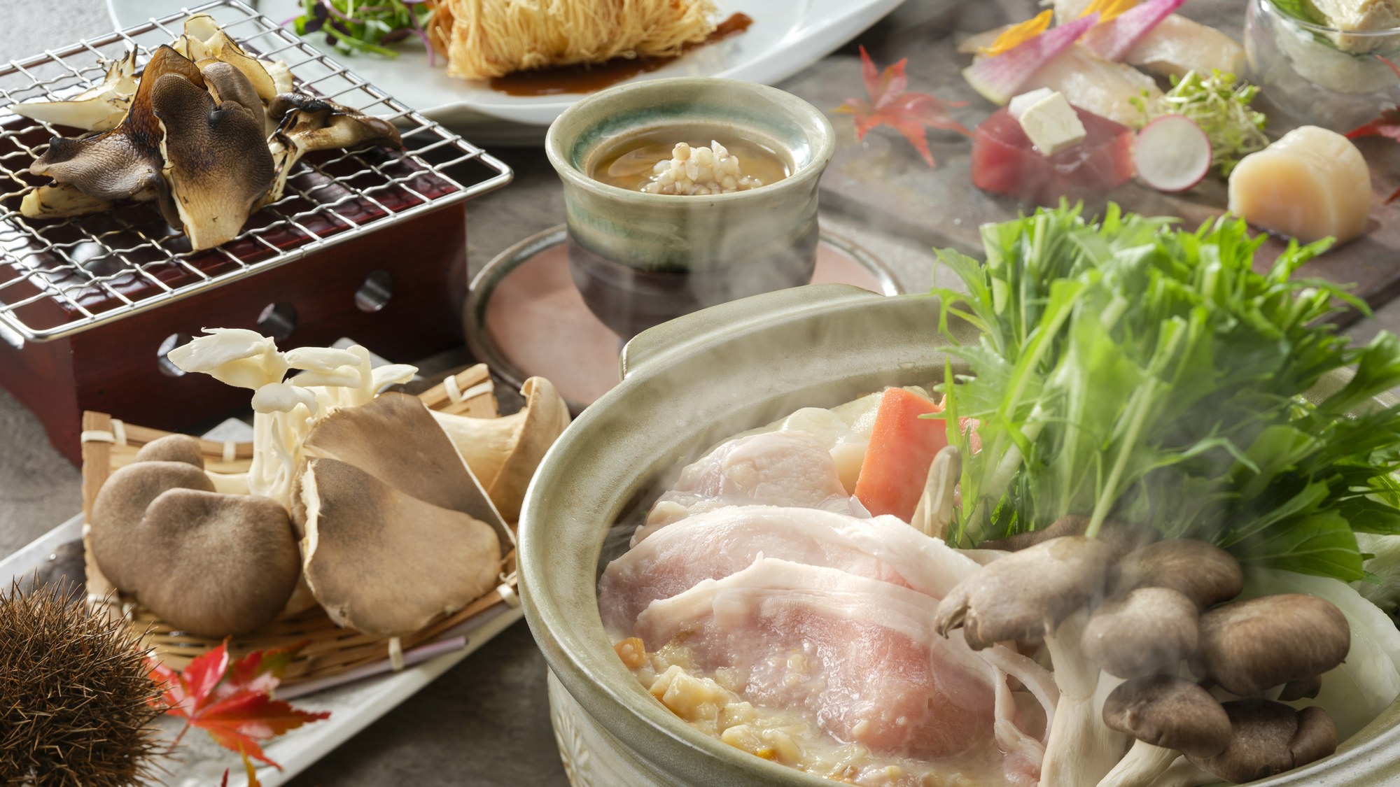 【季節の会席】〜季節の旬を味わう〜海の幸・山の幸で彩る季節の味覚プラン〜　