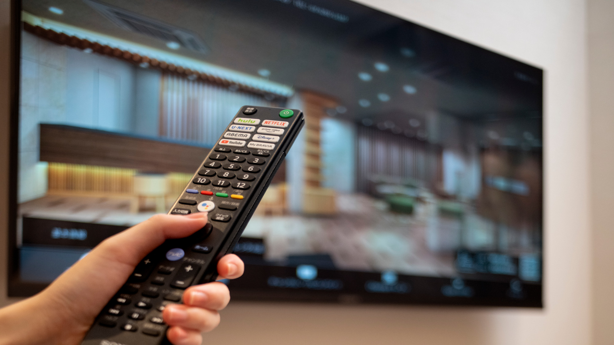 スマートTV用リモコン