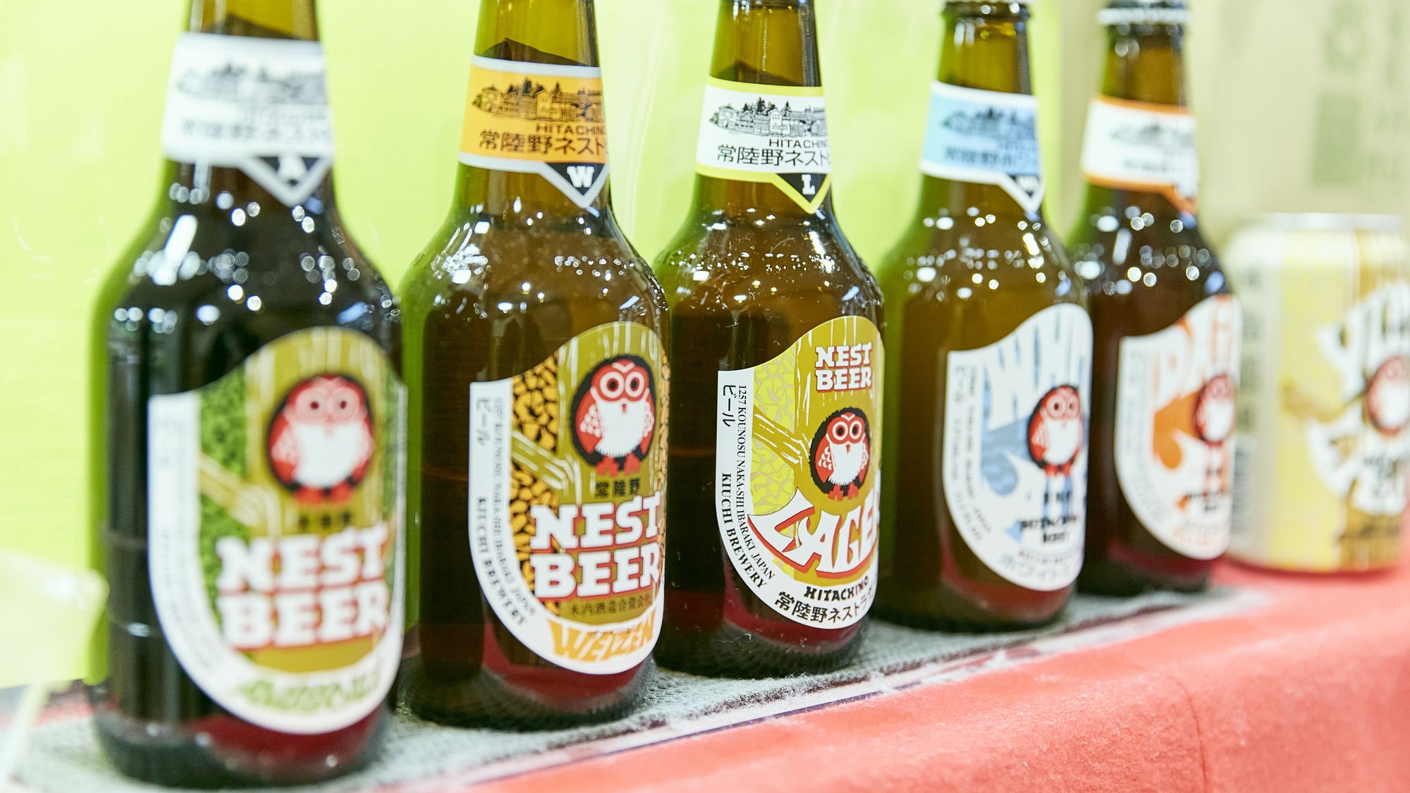 【売店／人気のお土産】地ビール「常陸野ネストビール」
