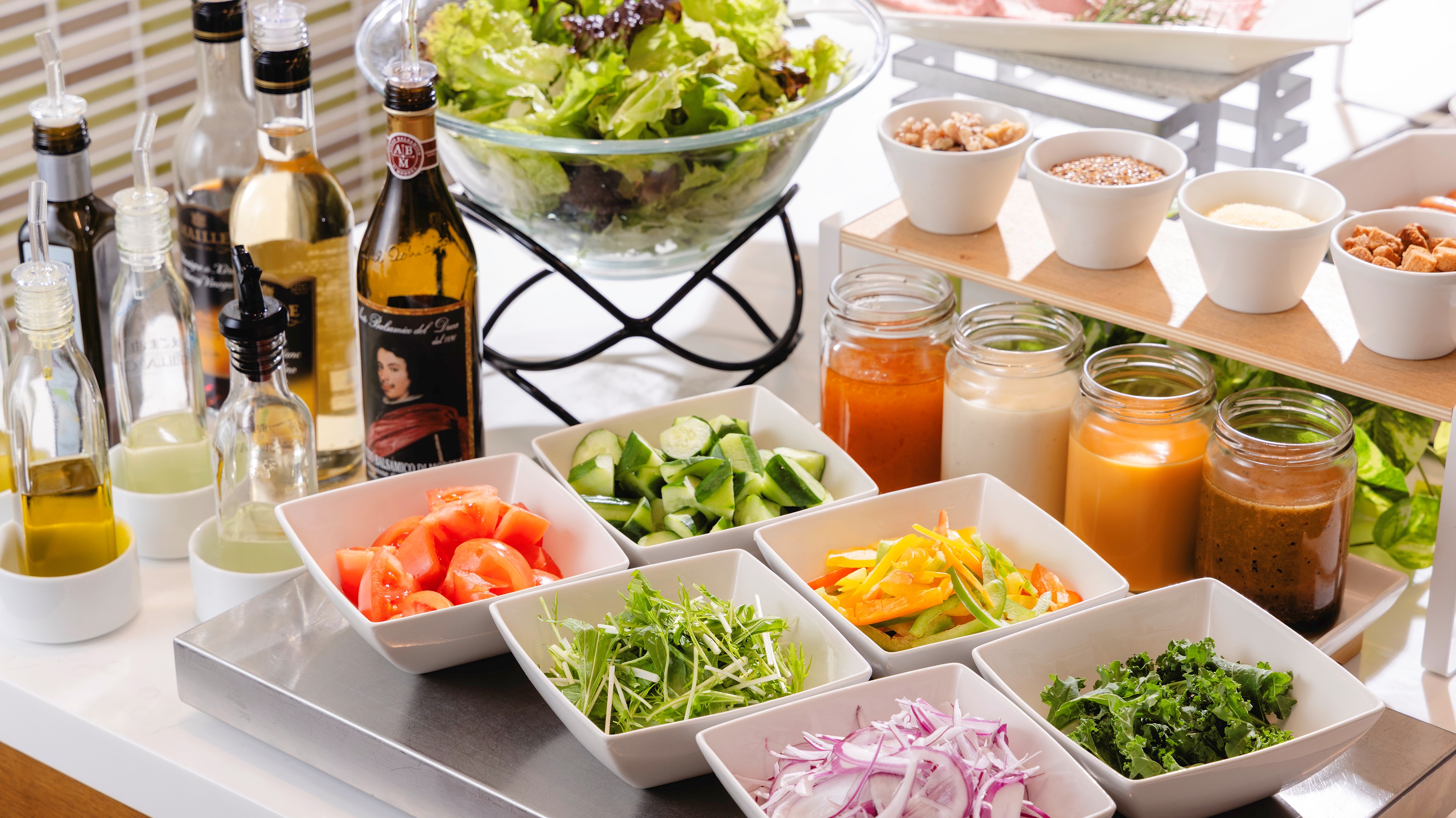 朝食ビュッフェ　サラダバー