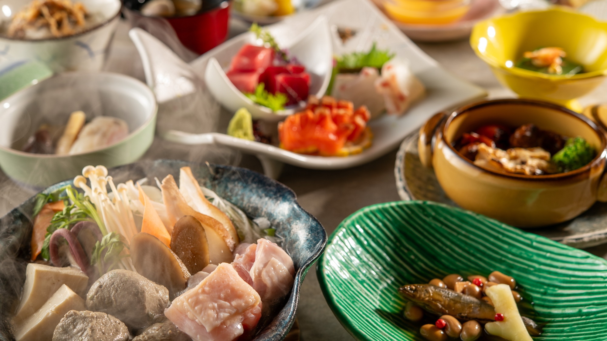 【季節の会席】地元食材を活かした郷土料理をお楽しみいただける会席プラン