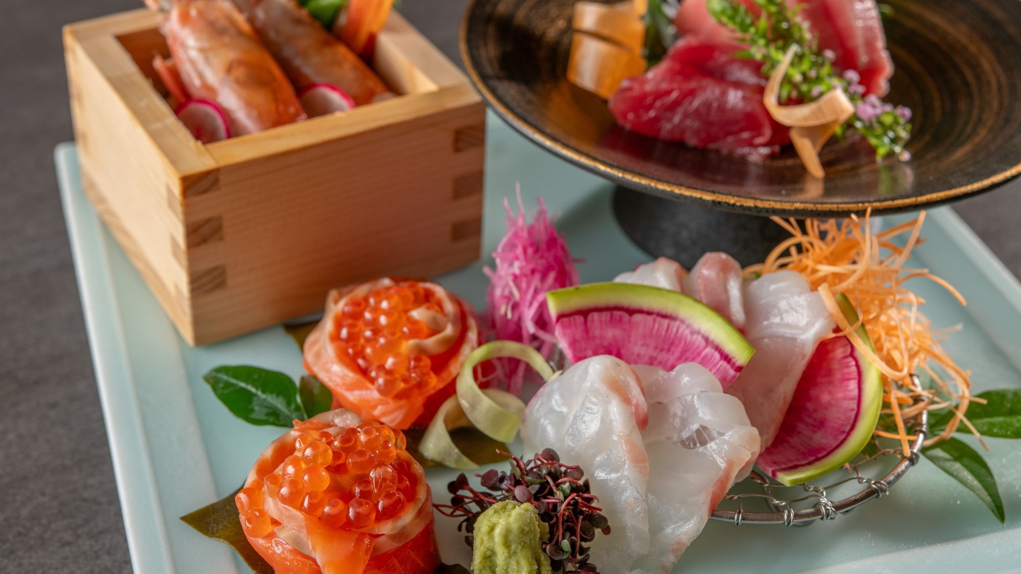 【かに食べ放題／特別会席】A5ランクとちぎ和牛食べ比べと旬の食材の彩り会席