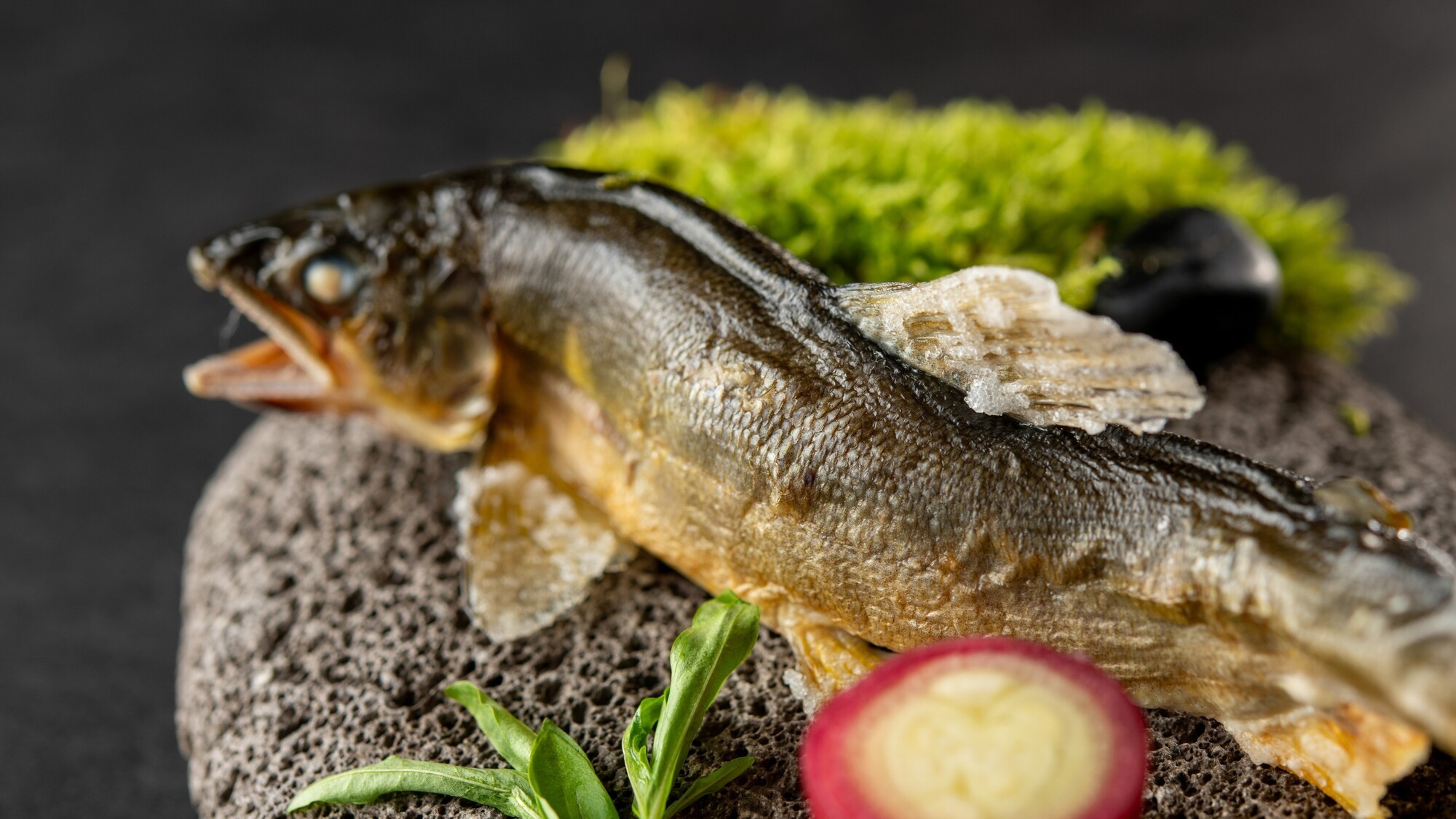 【土地の恵み】喜連川産鮎の塩焼き