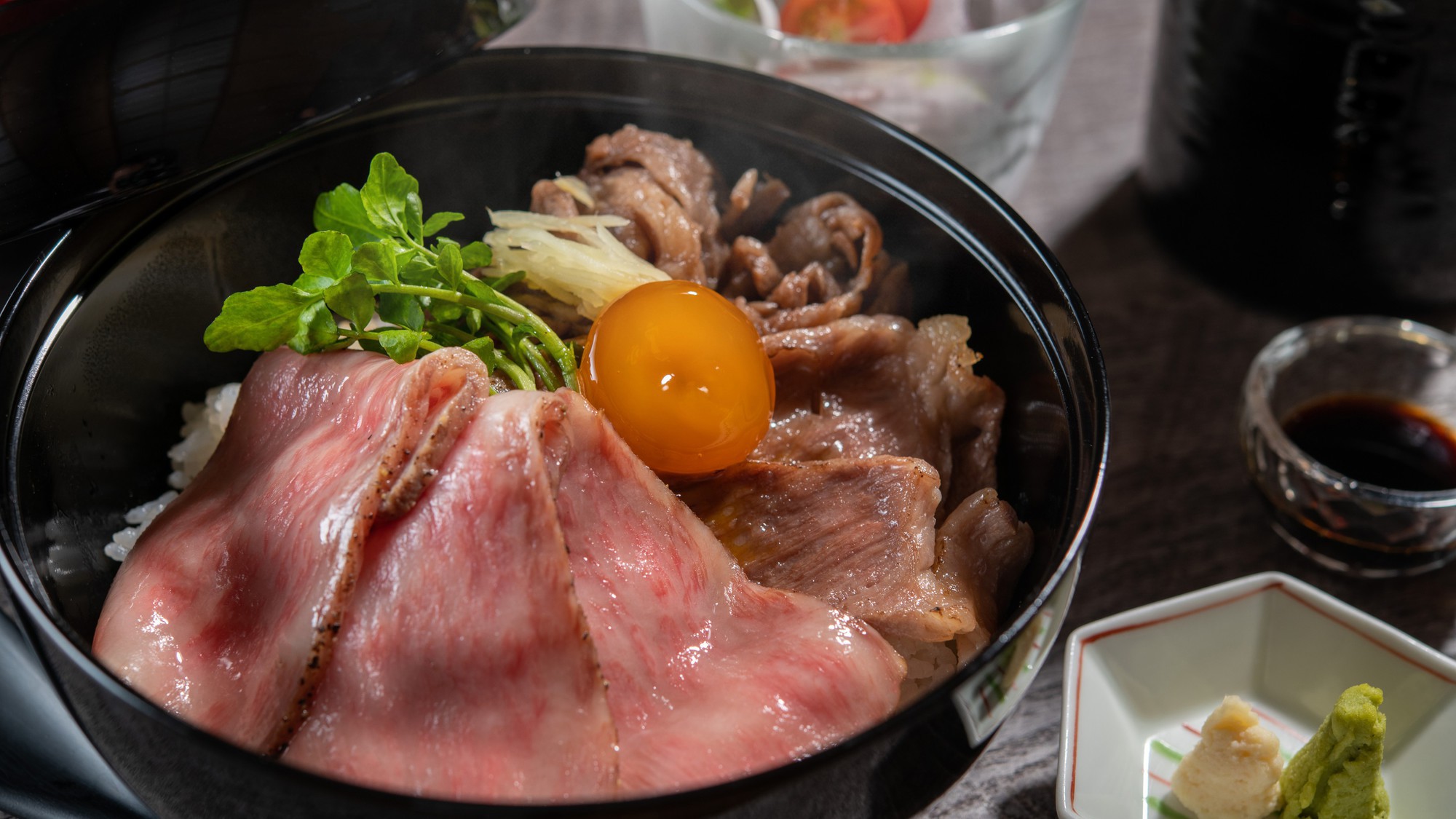 【一品料理】とちぎ和牛三昧丼