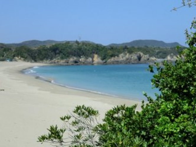 相差千鳥ケ浜の海水浴場