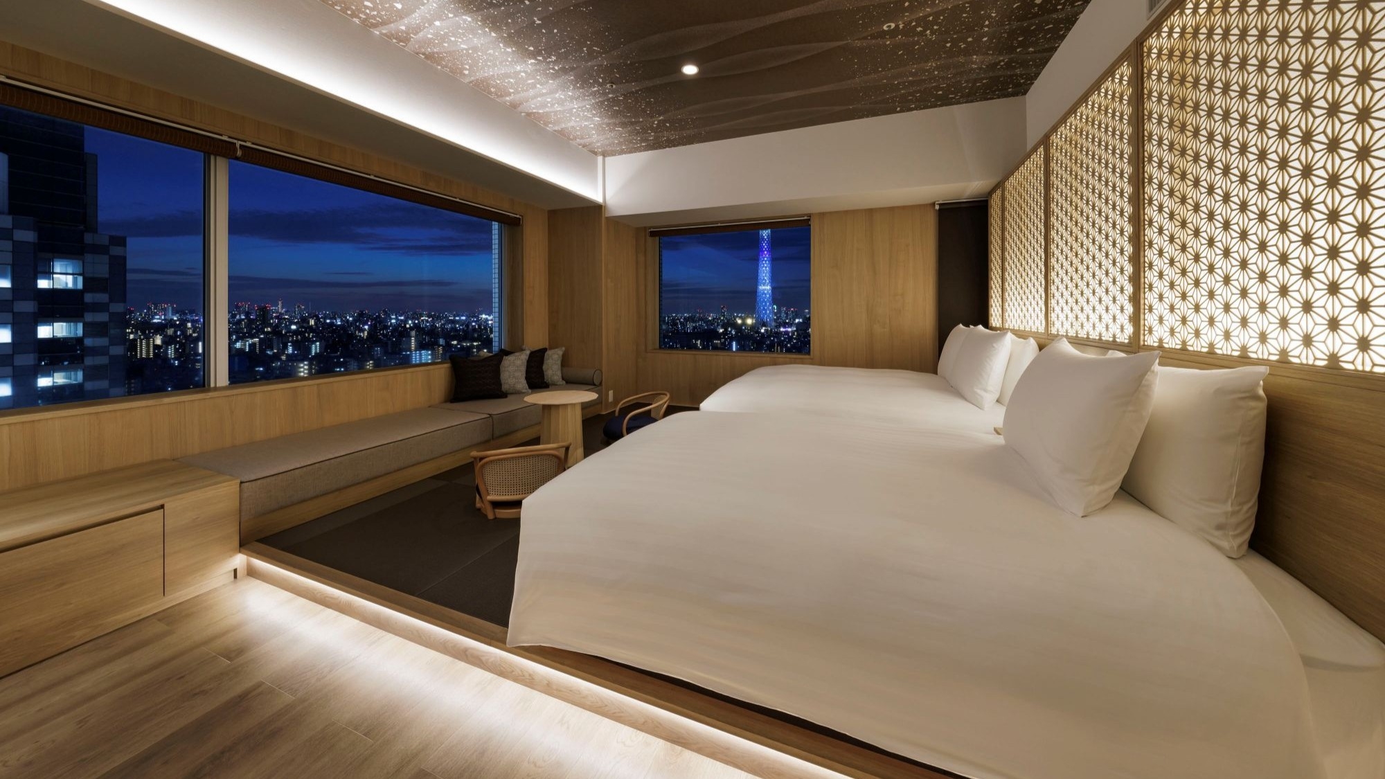 【シグネチャープラン】夜景とおもてなしが彩るひととき（朝食付き）