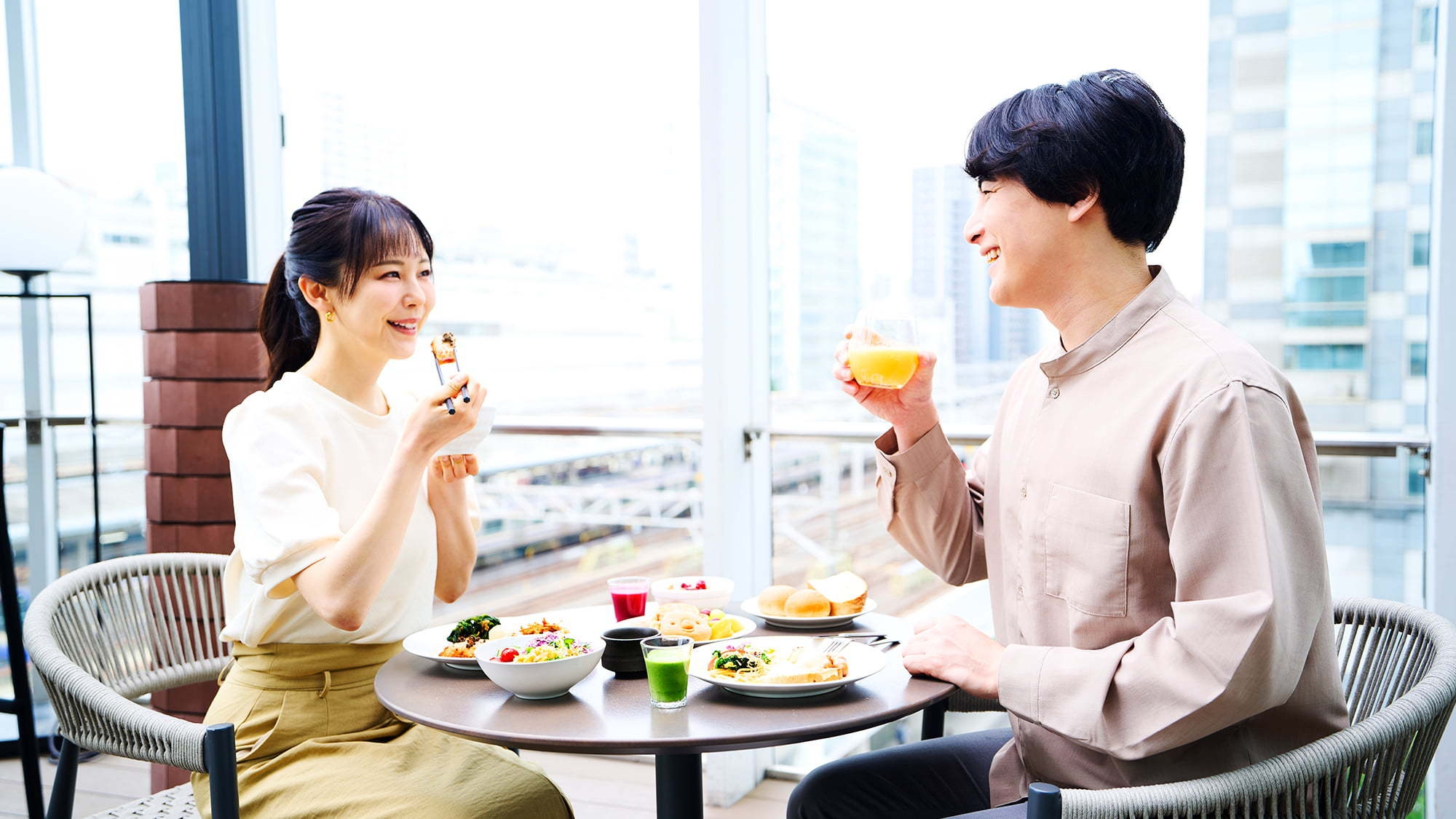 【10％OFF】【楽天スーパーSALE】高層階とプレミアムラウンジ付きで贅沢なホテル時間（朝食付き）