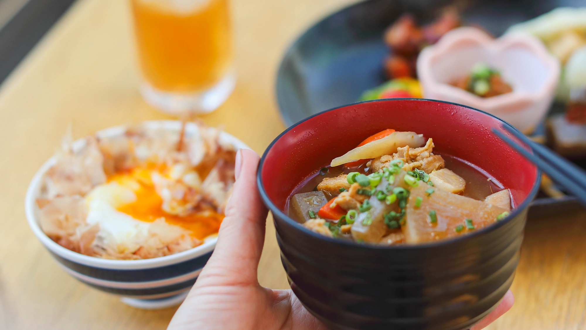 心身ともにあたたまる具沢山の豚汁