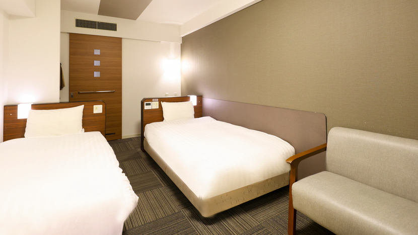 【喫煙】ツインルーム・ベッド2台（22平米）