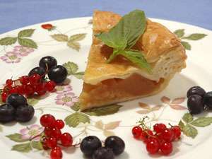 シナモンもちょっと効いた、長野名産！りんごのアップルパイも大変美味しい！