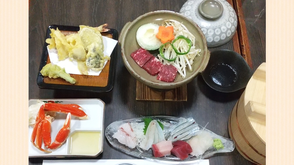 【夕食付】朝は自由に★夜は元気な主人が腕をふるう新鮮料理を堪能！