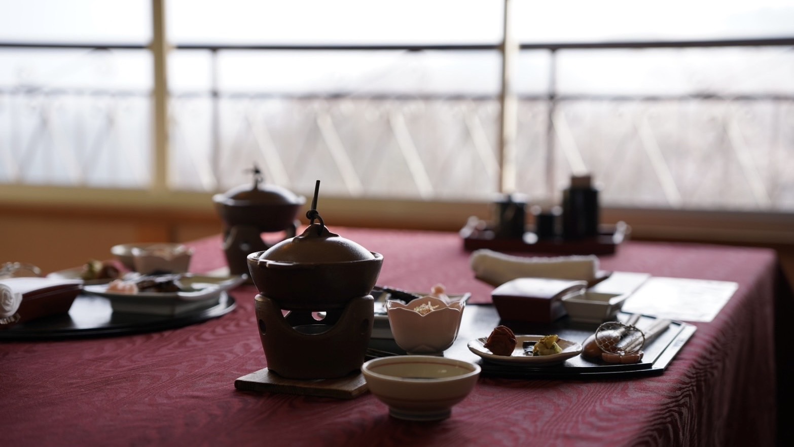 【御朝食】染み渡る茶粥で目覚める吉野の朝・・・