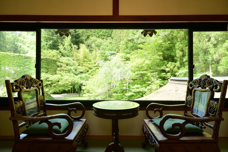 【グレードUP】〜ここからしか見えない眺望〜庭園を見下ろすお部屋