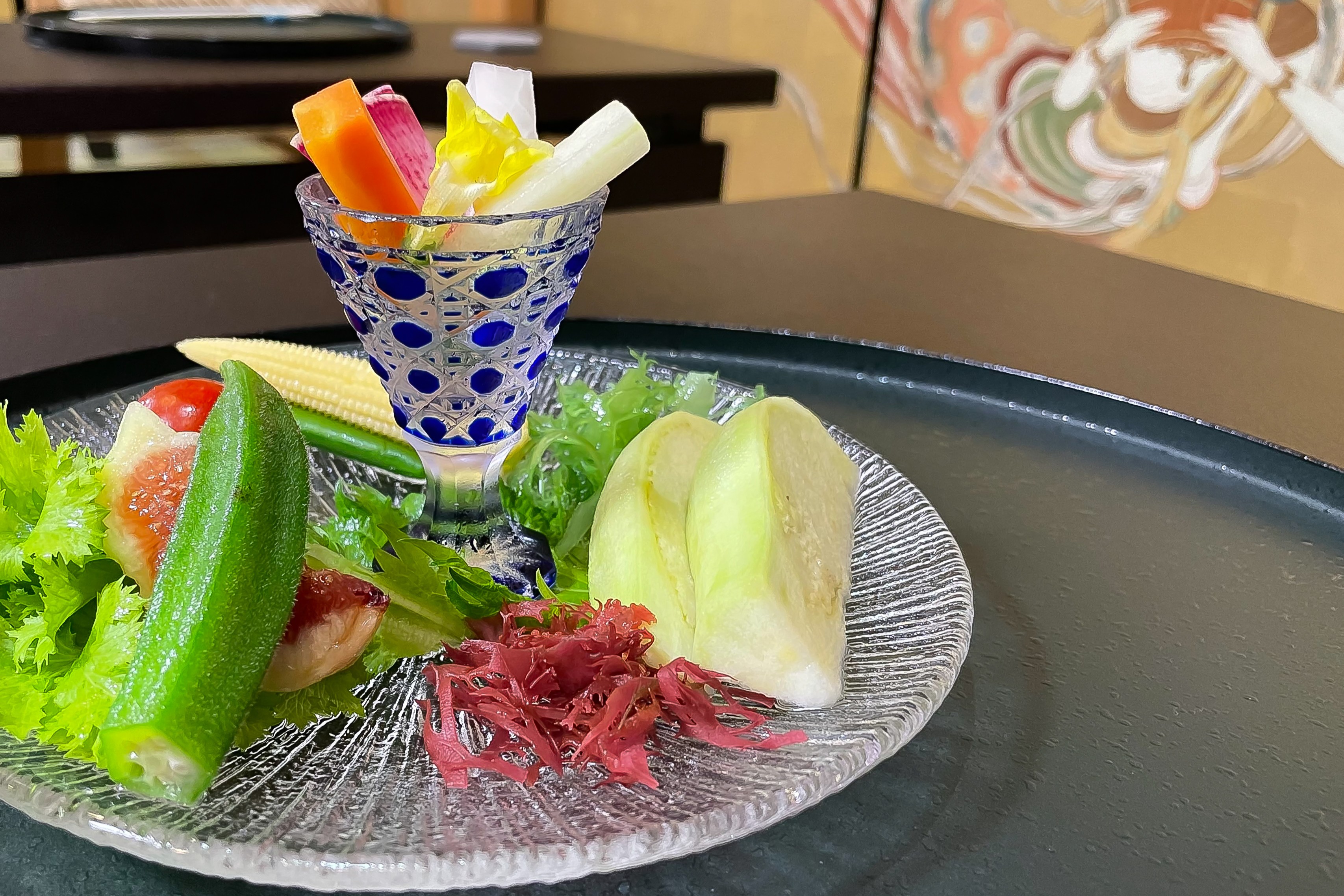 夕食一例（精進料理）