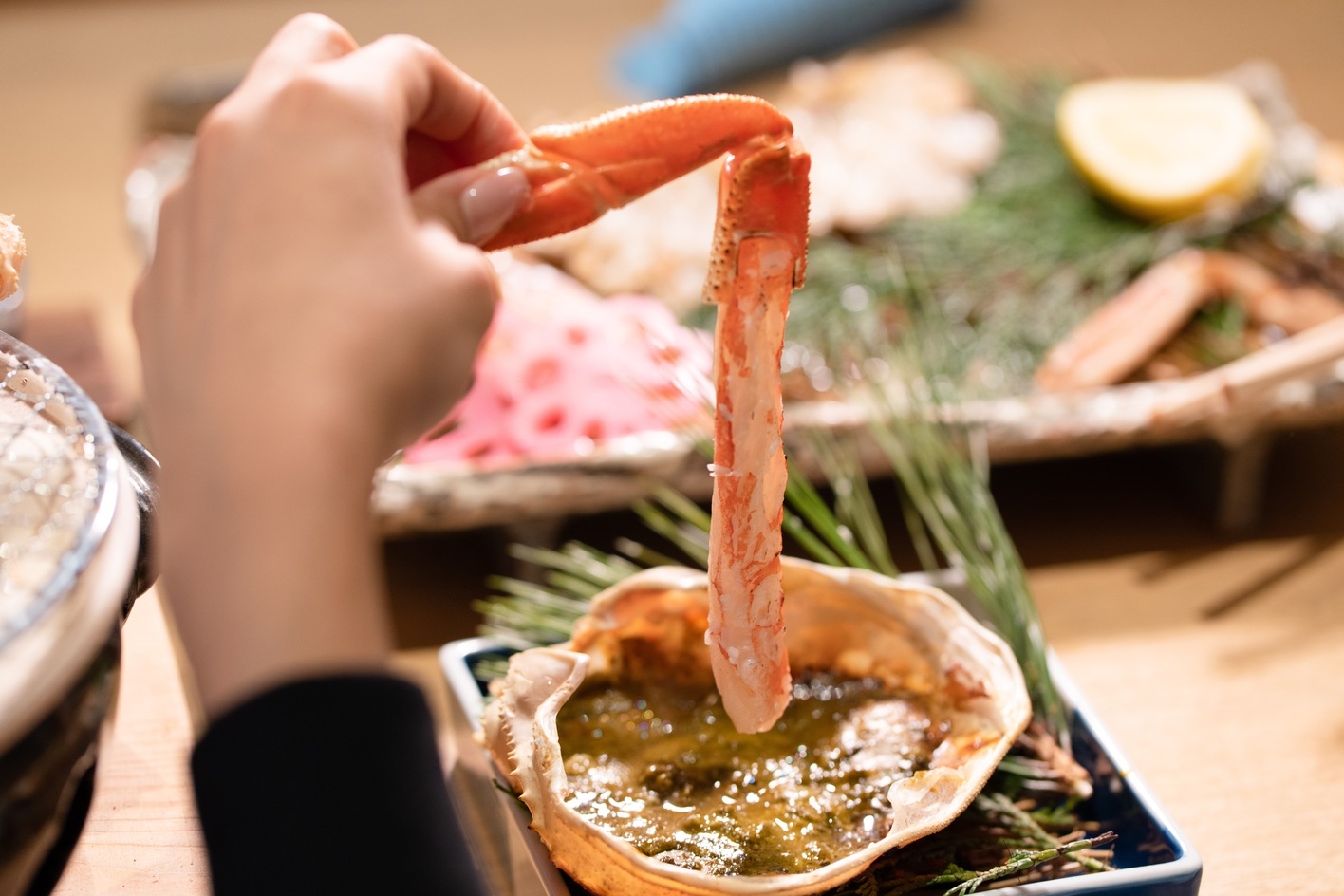 【冬】≪平日限定のお得で気軽なカニ旅≫〜かに一押プラン〜 