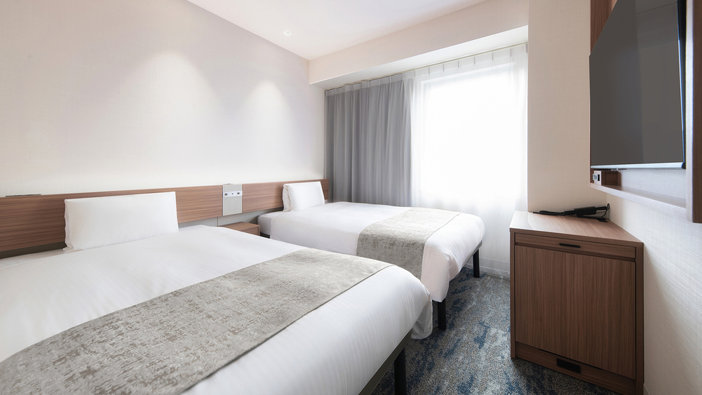 スタンダードツイン14㎡【ベッド120cm×2台】