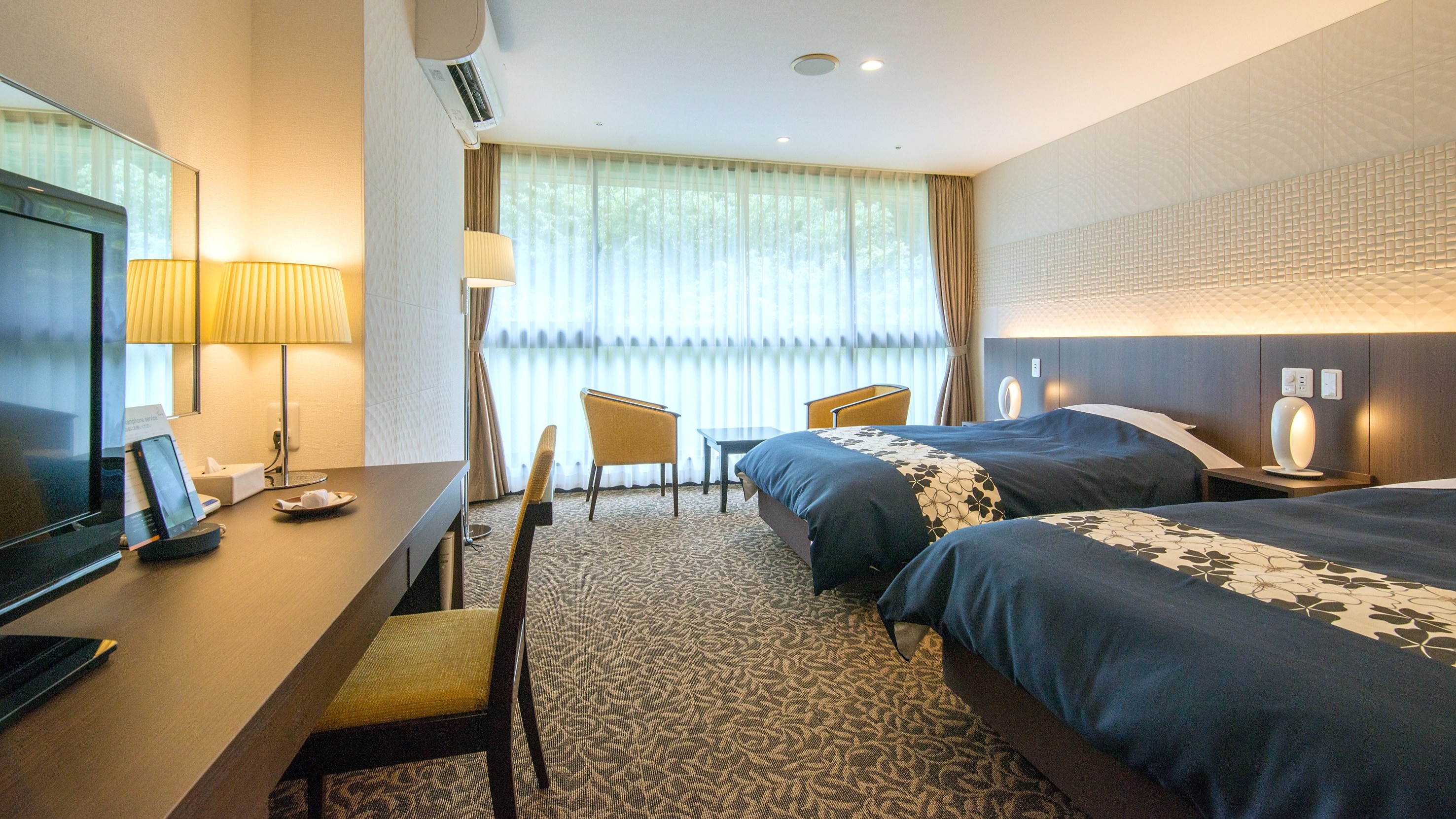 洋室ツインルーム（一例）