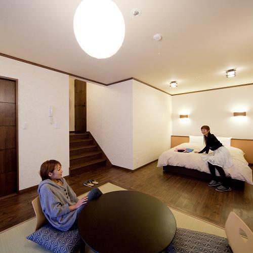 Spacious Japanese-Western style room