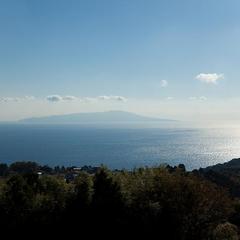 お部屋からは海や大島が一望出来ます