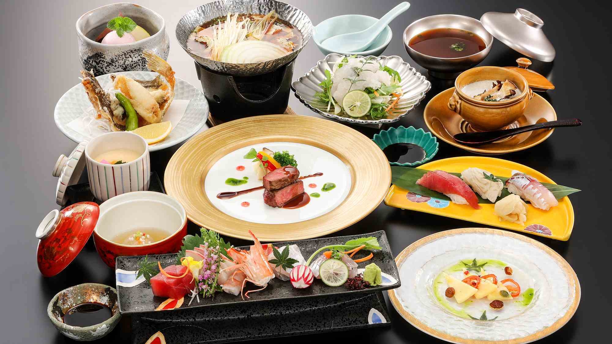 【コープやまぐち創立60周年記念コラボ企画】通常料金より6，000円引き！！プレミアム和洋会席＜慶＞