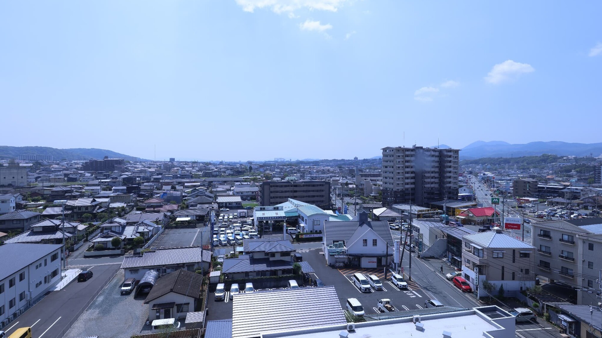 ホテルからの景色