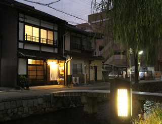 白川庵の夜景