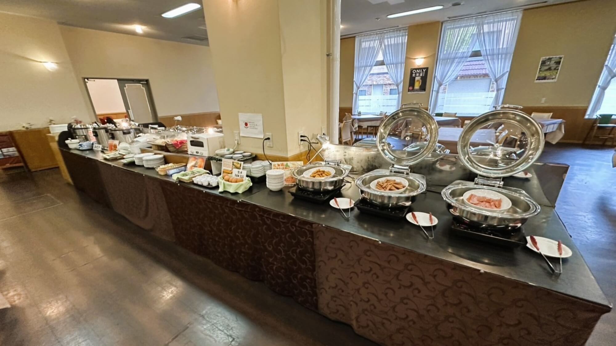 ■朝食：バイキング一例