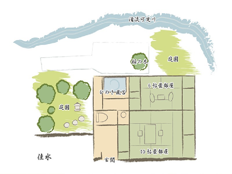 佳水間取り図