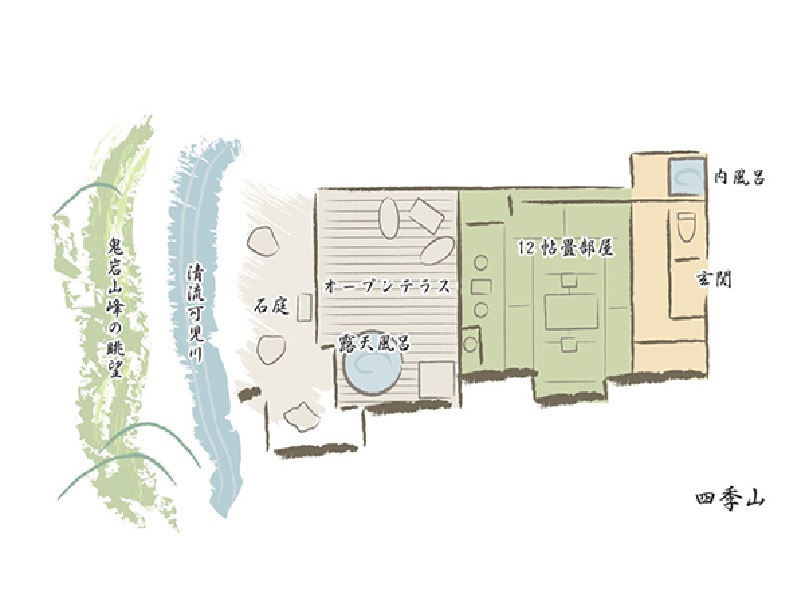 四季山間取り図