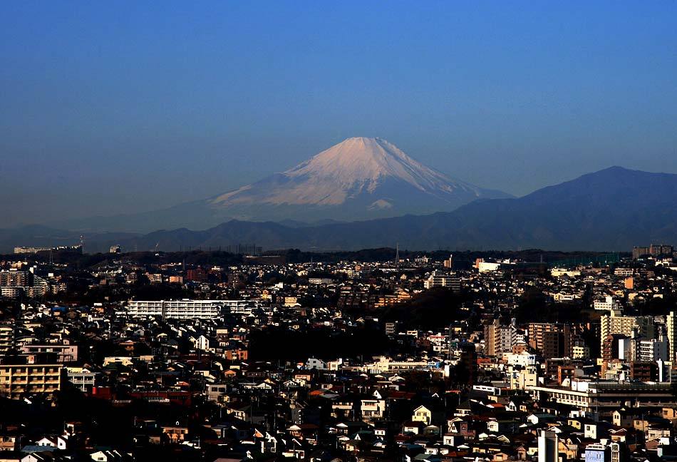 Gunung Fuji 950 & kali; 648