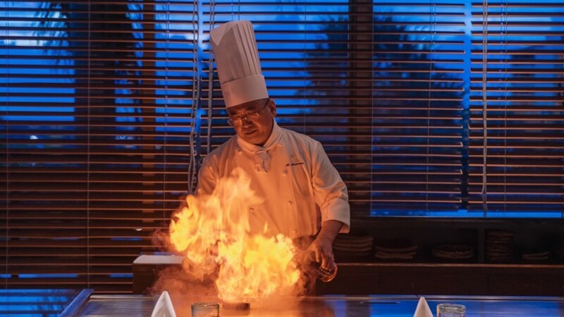 鉄板焼レストラン「龍潭」