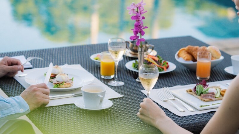 ファインダイニング　朝食