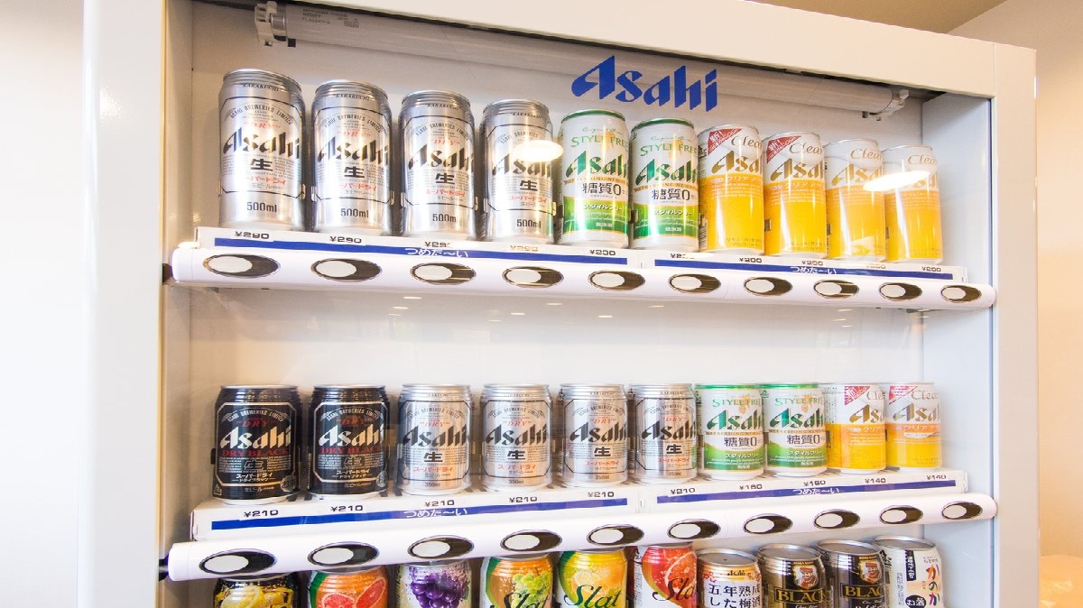 ドリンク類も館内でゲット！だからラクラク