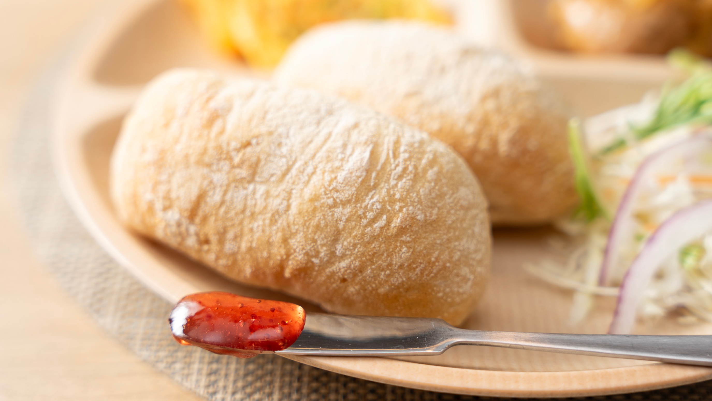 あつあつサクサク、焼きたての香りをお楽しみください