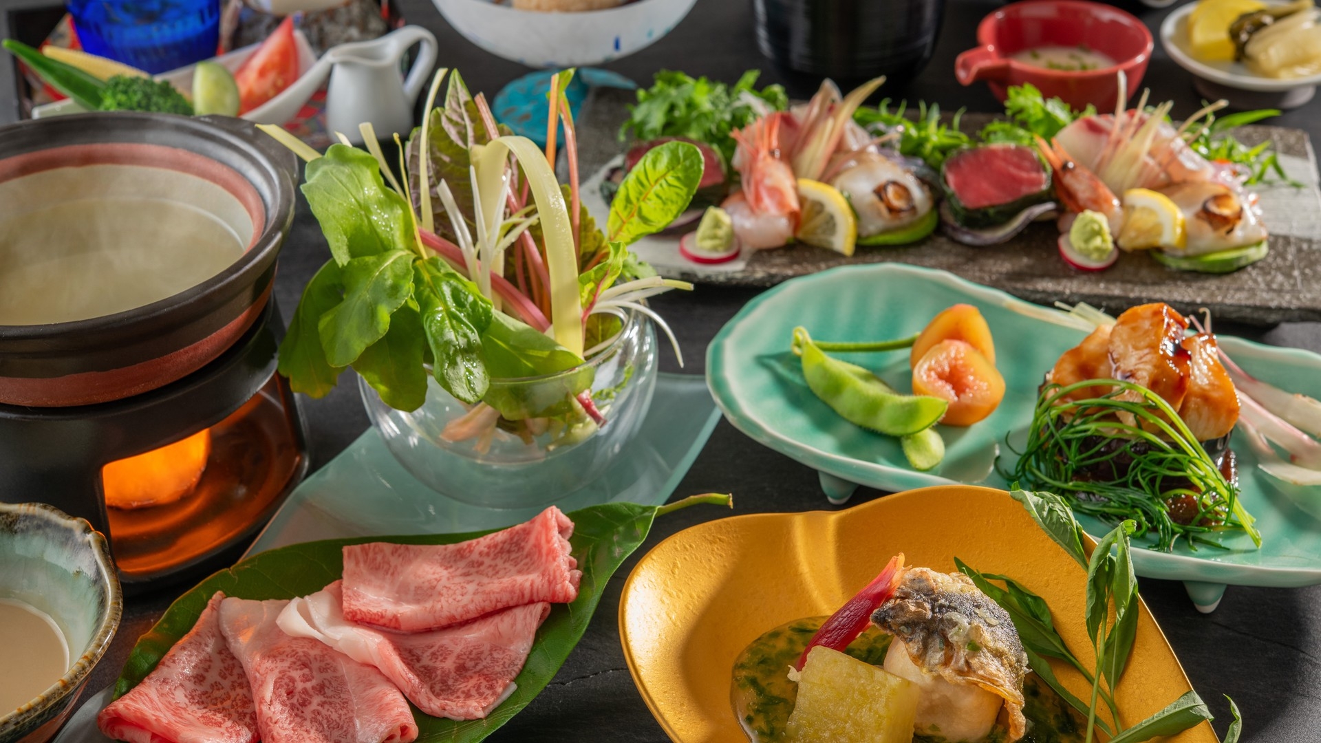 ＜早割28＞【特別会席】地場産の食材にこだわった特別会席をお楽しみいただけるプラン【さき楽】