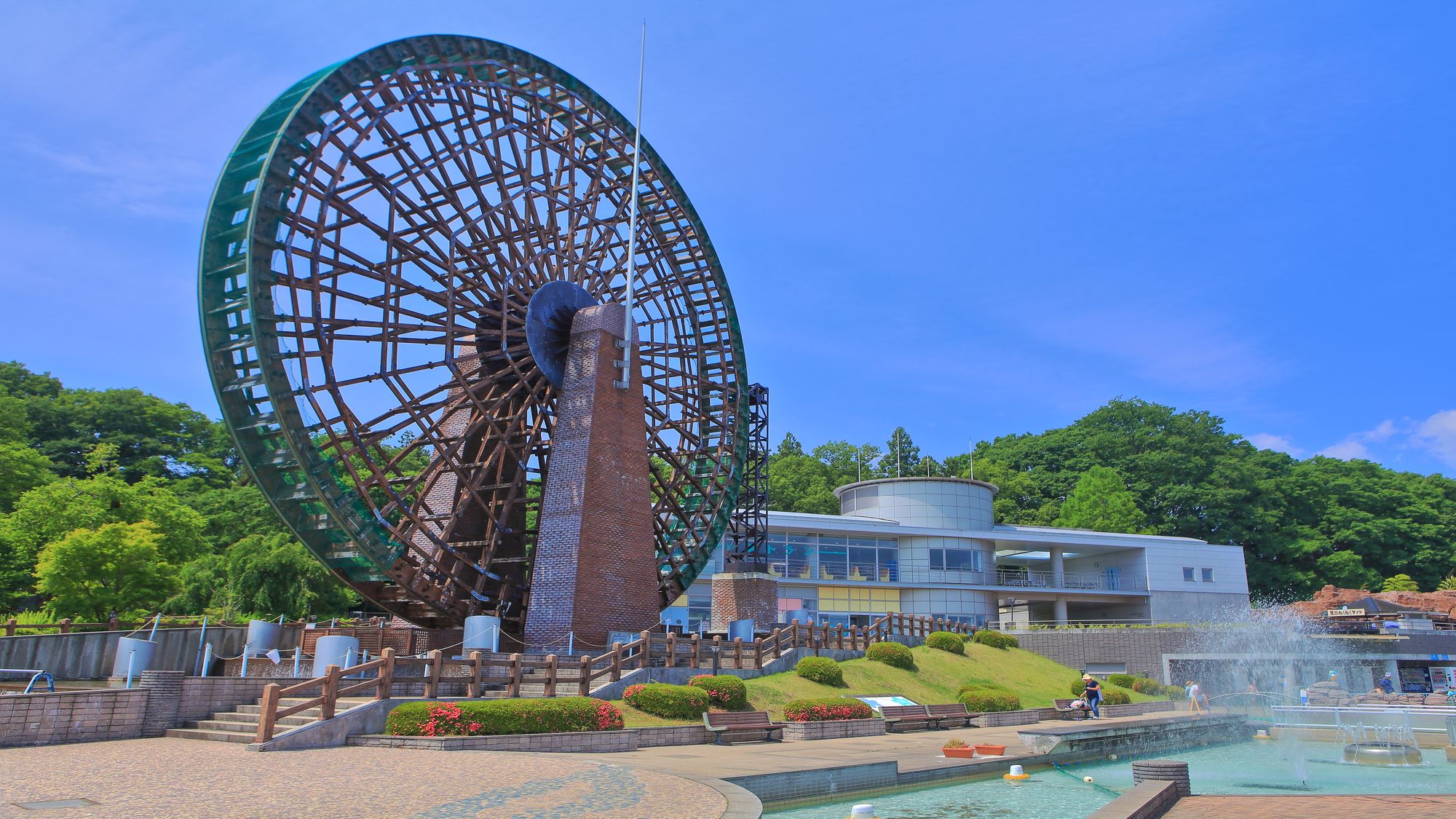 埼玉県立川の博物館【大水車】