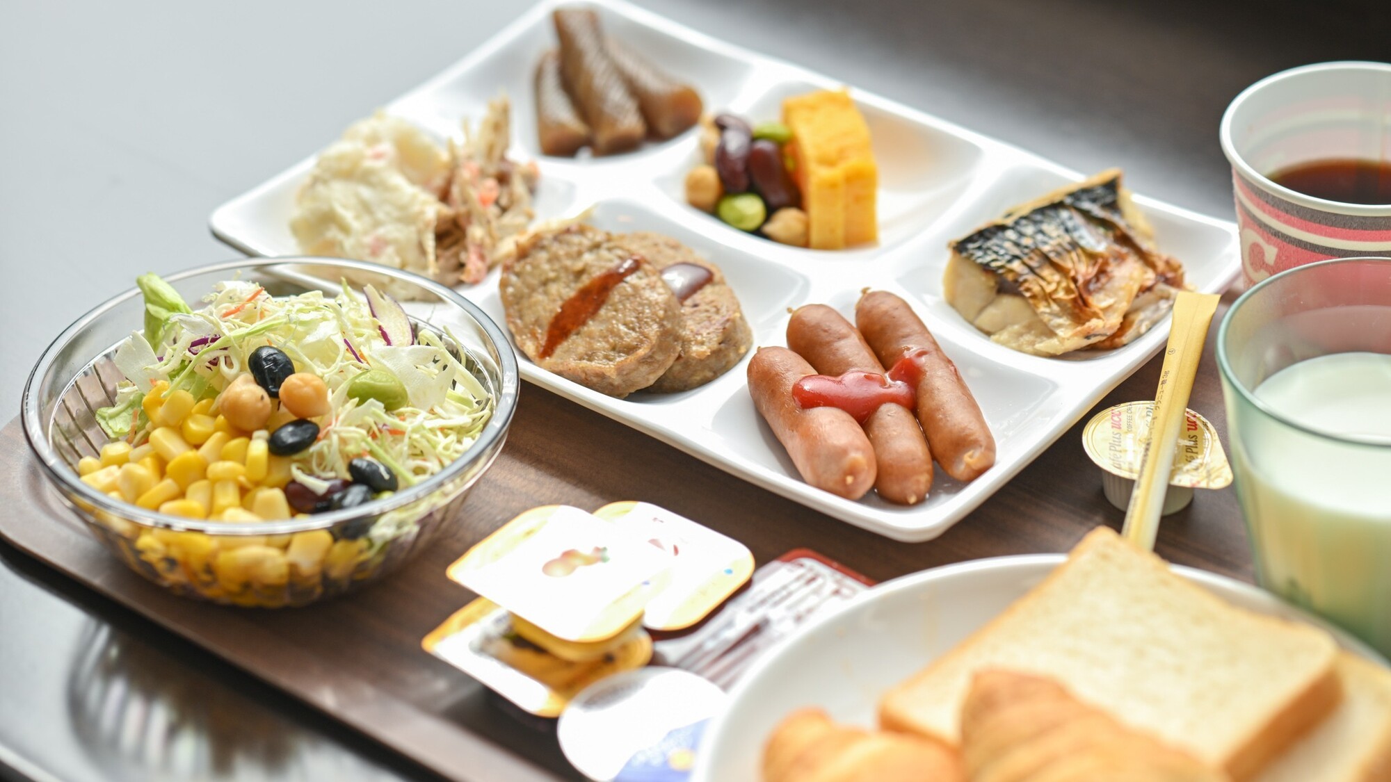 朝食盛り付けイメージ