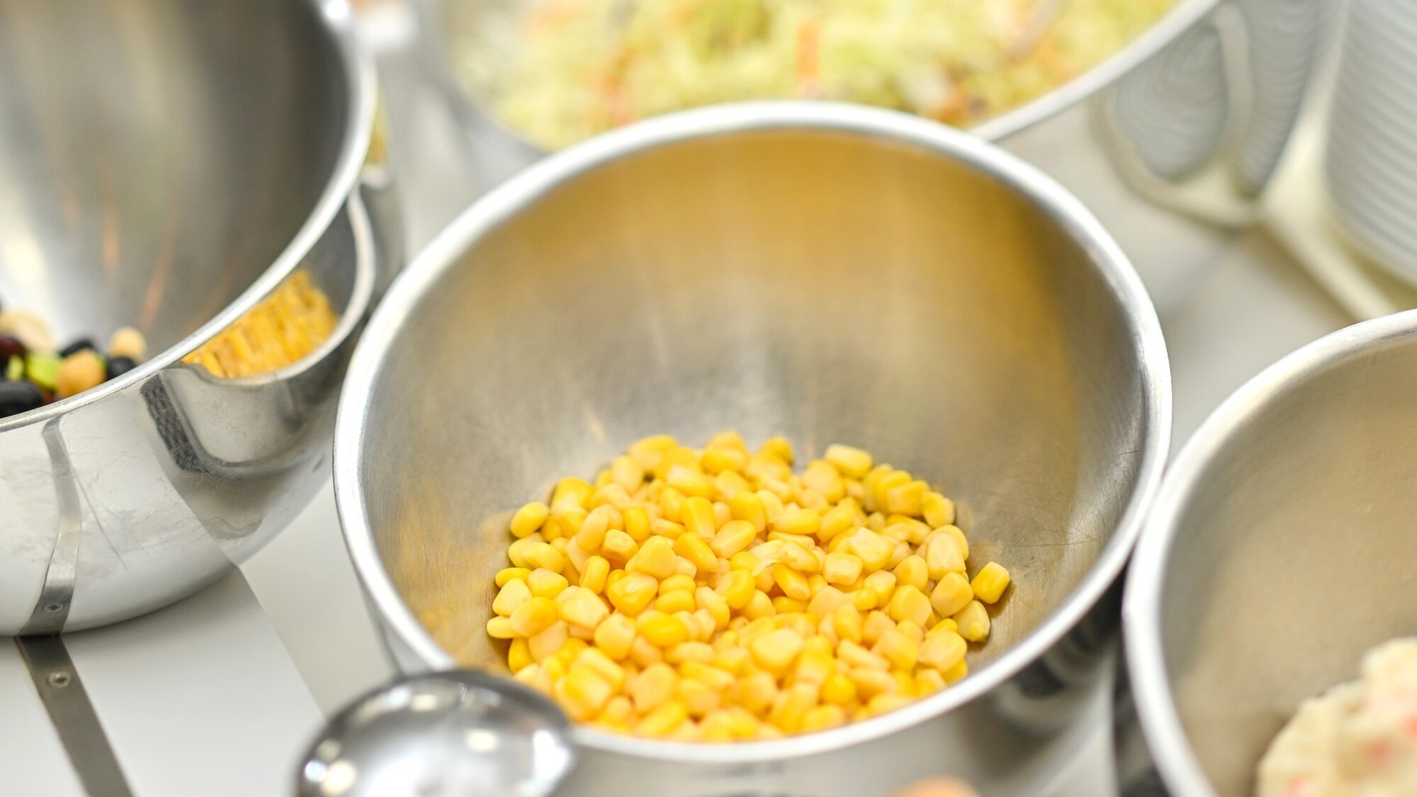 朝食メニュー　コーン