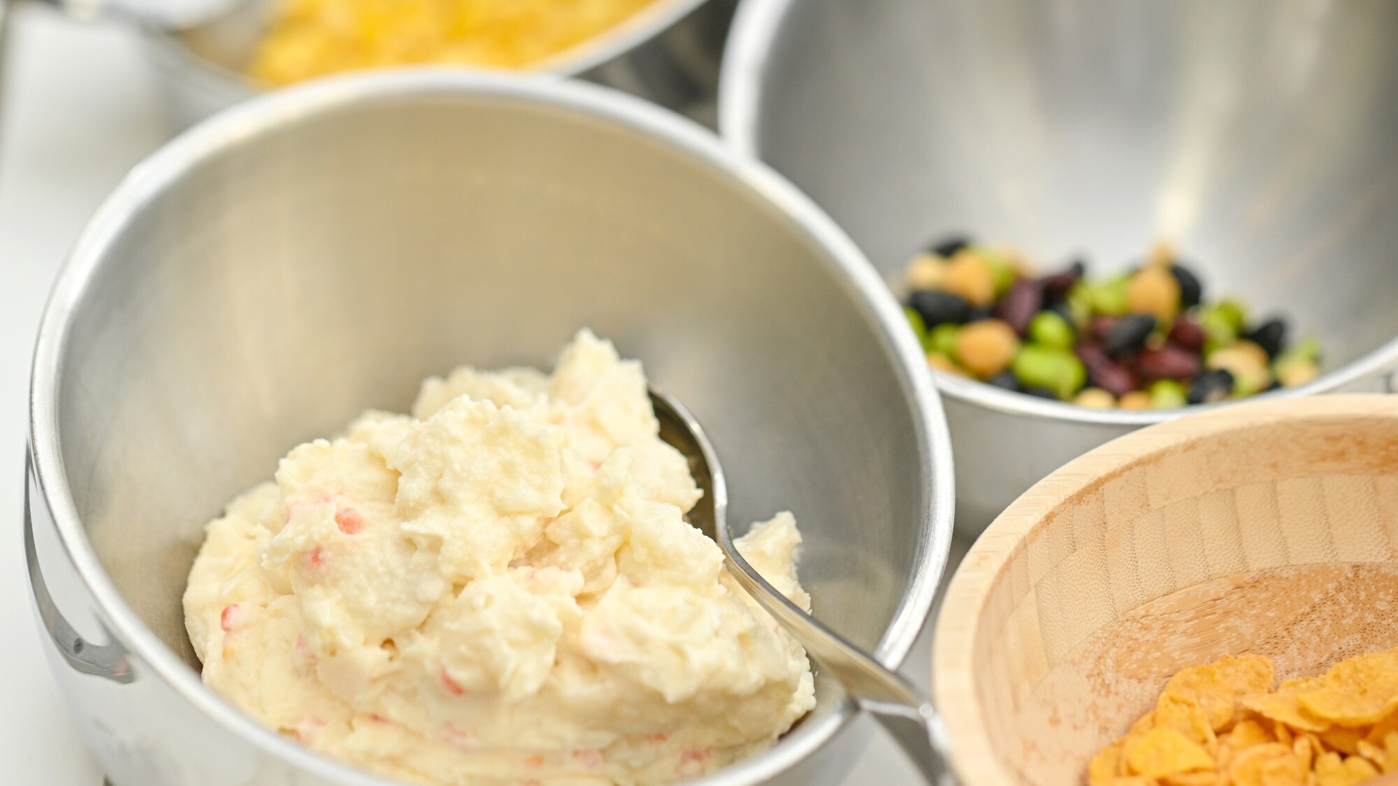 朝食メニュー　ポテトサラダ
