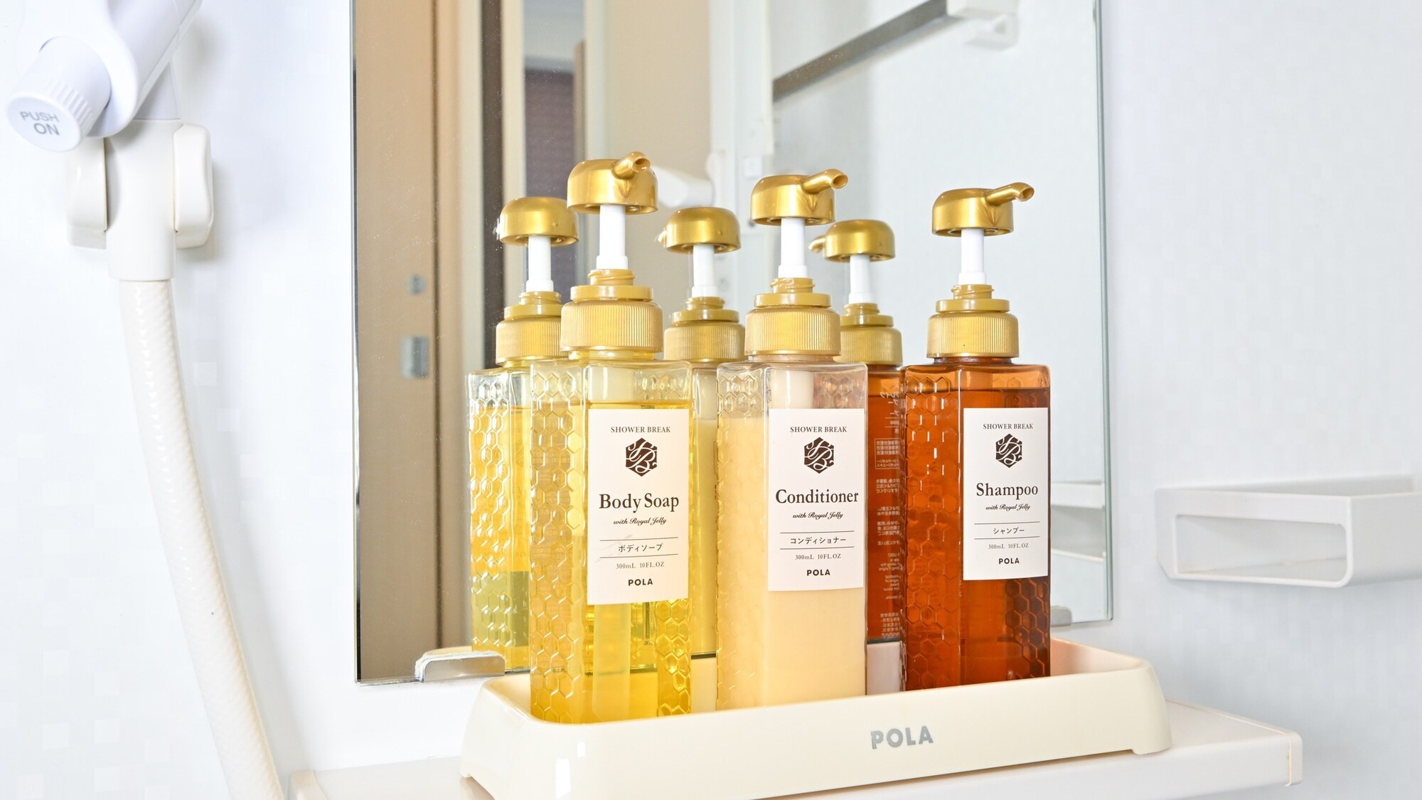 バスアメニティはPOLAを使用♪