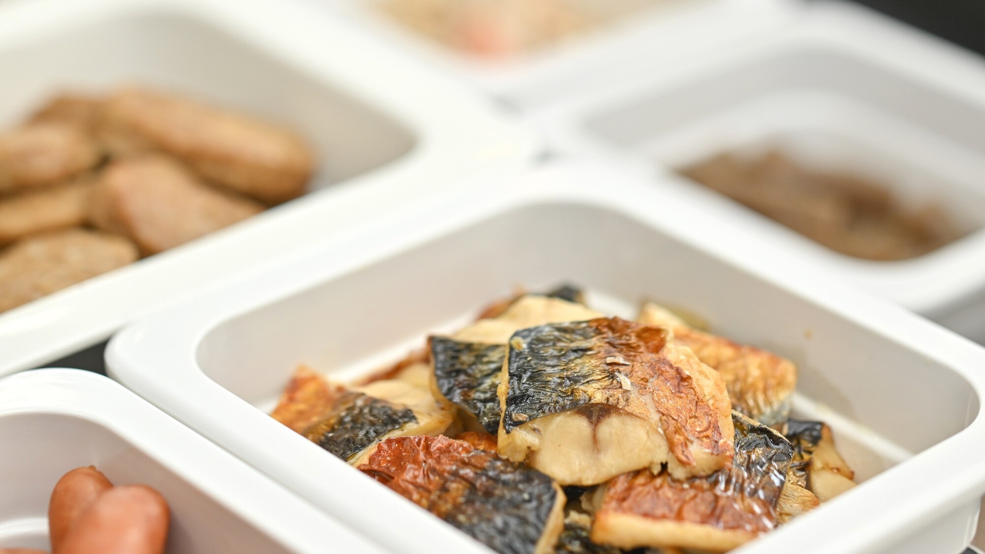 朝食メニュー　さばの塩焼き