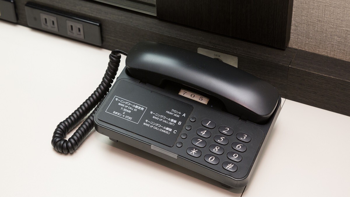 客室備品：内線電話