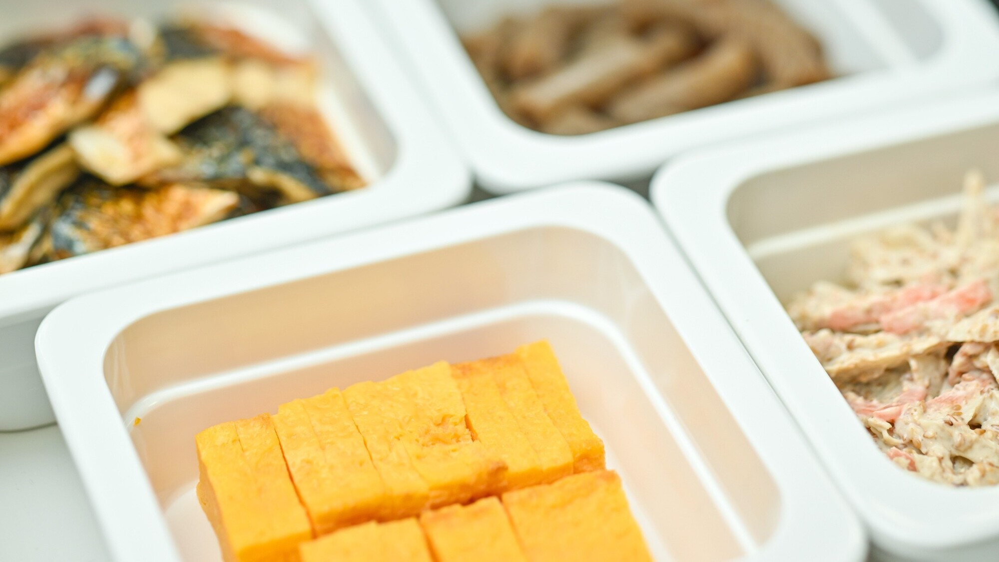 朝食メニュー　卵焼き