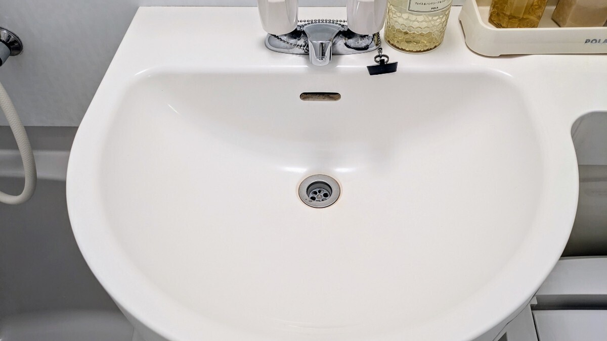 洗面台 ハンドソープ常備しております