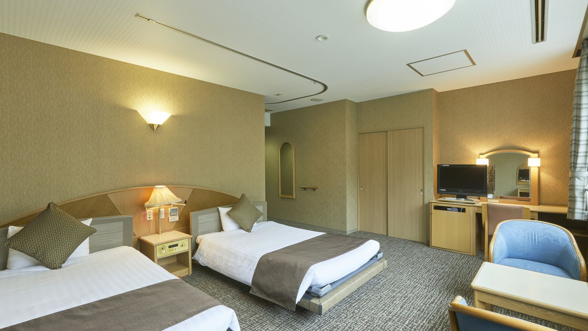 ワンちゃんルームバリアフリー対応客室(バス付)/36平米