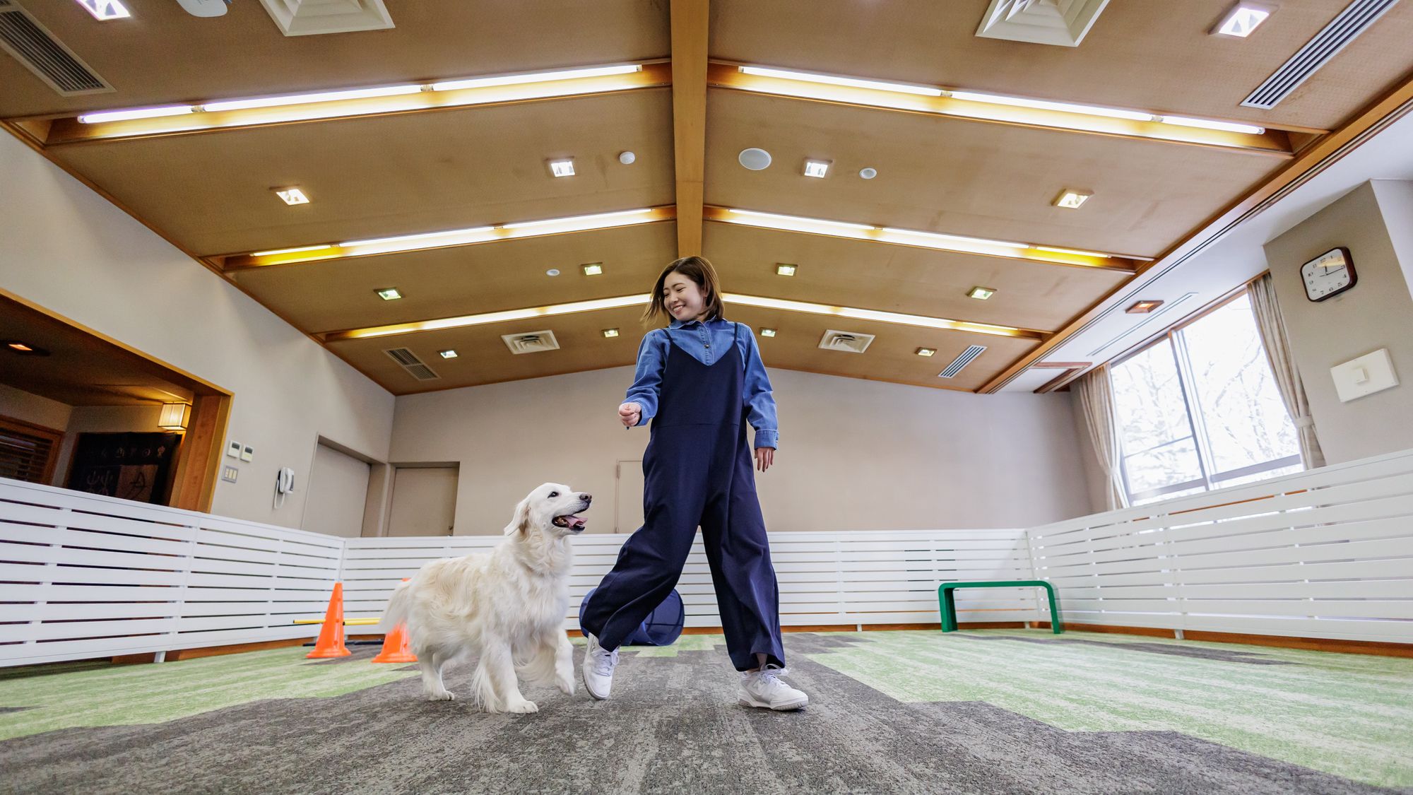 【屋内】ドッグラン