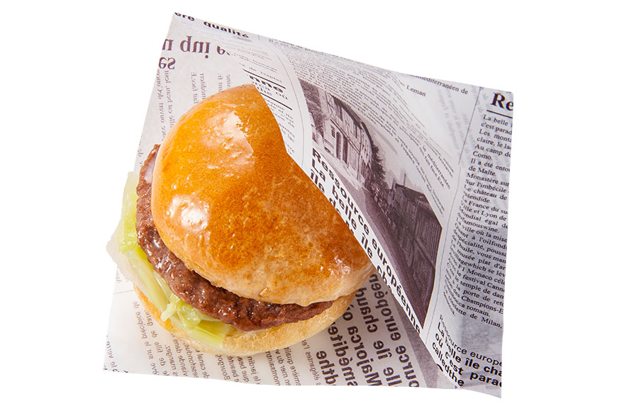 【わんちゃん用のお食事／WANバーガー】料金：800円（税込）