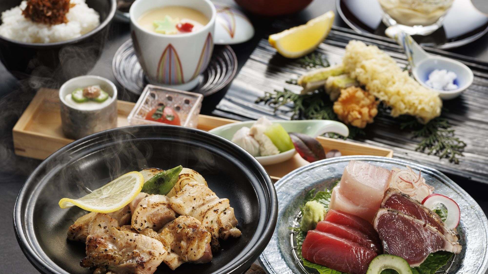 【2025年7月リニューアル/季節の会席】訪れる季節を感じて、静岡の旬の食を味わう