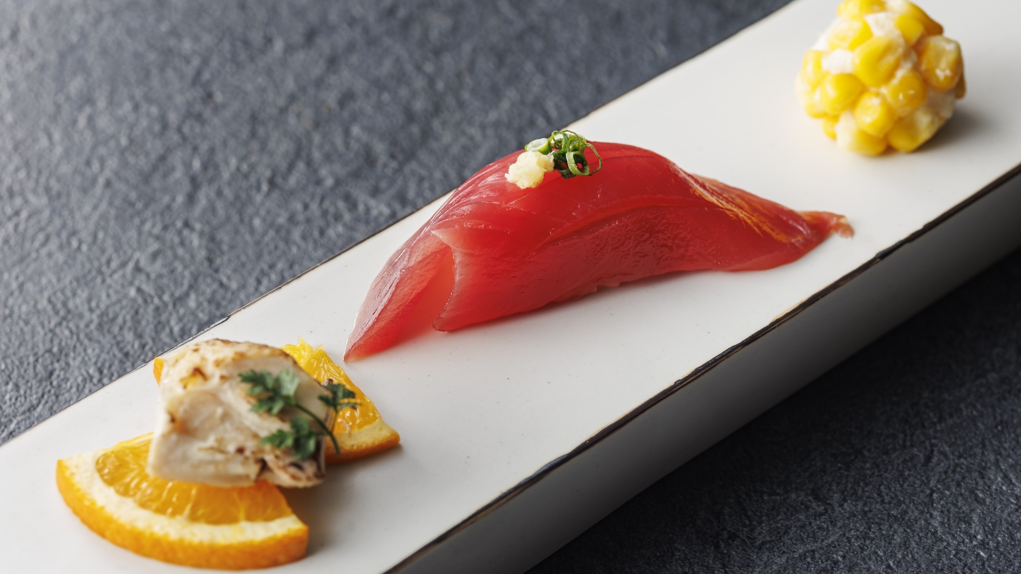 【おかげさまで1周年！／土地の恵み会席】焼津ミナミマグロの深き味わいに感謝、海の幸を堪能
