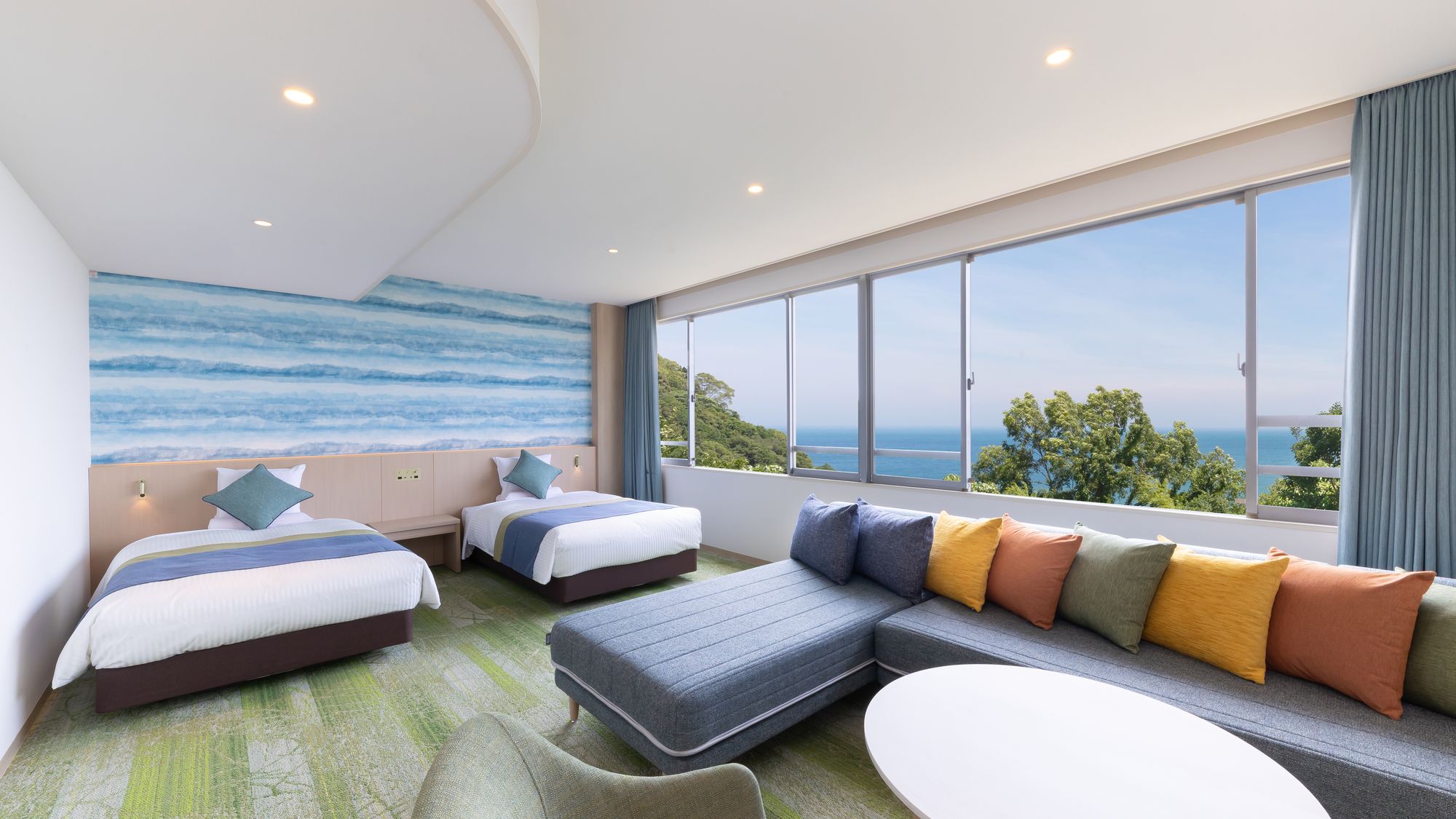 【2025年7月改装リニューアル】【オーシャンビュー】デラックスフォース（バス付）